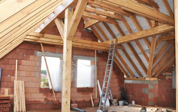 Peat Inn attic trusses