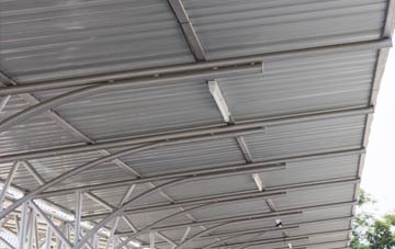 installing Peat Inn metal roofing